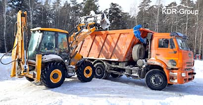 Вывоз снега в Звенигороде