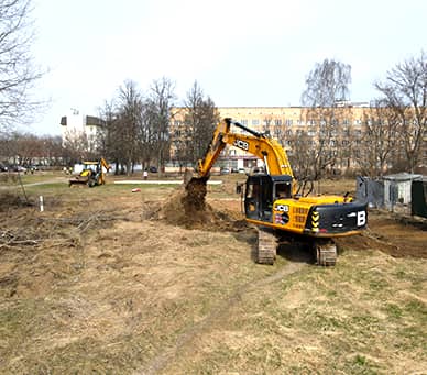 Благоустройство территории